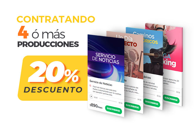 Descuento Exclusivo Radio Complementos